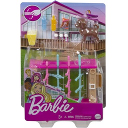 [GRG75] Barbie themed mini soccer table accessory set