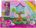 Barbie Dreamtopia blonde fairy doll and fairy treehouse playset