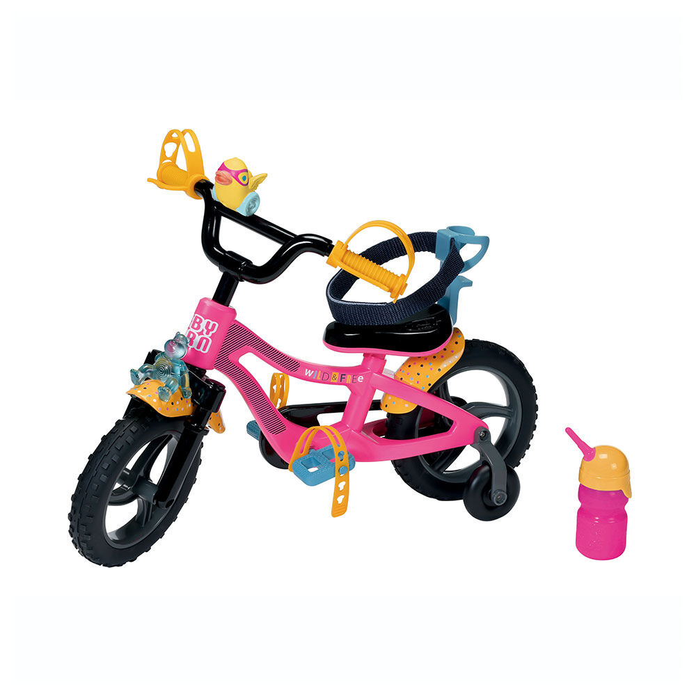 Baby Born bicycle with drinking bottle