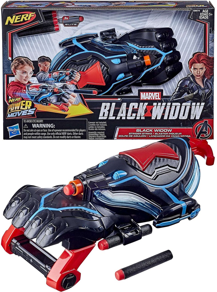 Black Widow Power Moves Nerf Glove