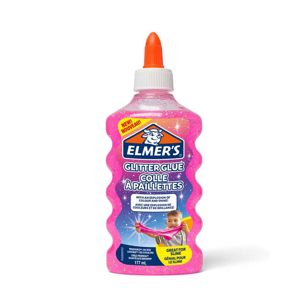 Elmer's Glue Glitter Liquid 177 ml Pink
