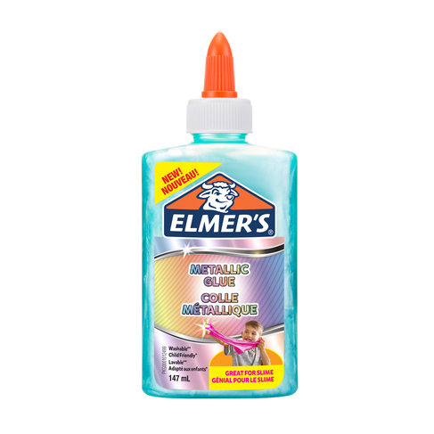 Elmers Liquid Glue Turquoise Metallic 147 ml