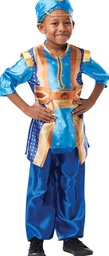 [300313] Disney Genie Live Action Fancy Dress - Aladdin - For Boys Size Medium, Age 5-6 Years