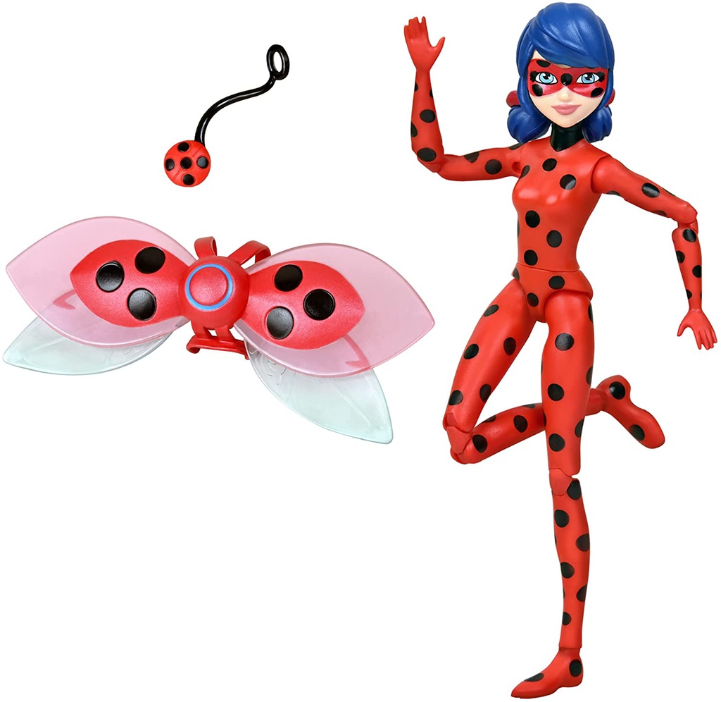 Miraculous Ladybug doll with wings, height 12 cm | سكويقلز | Squiggles