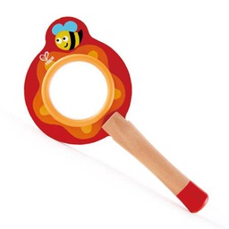 [e8397] Wooden toys - magnifying glass - hip