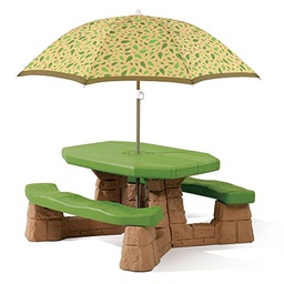 [ST27877] Step 2 Picnic Table With Parasol