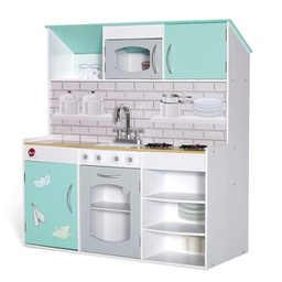 [PLM41071AA102] Step 2-Plum Peppermint Townhouse 2 in 1 Kitchen and Doll
