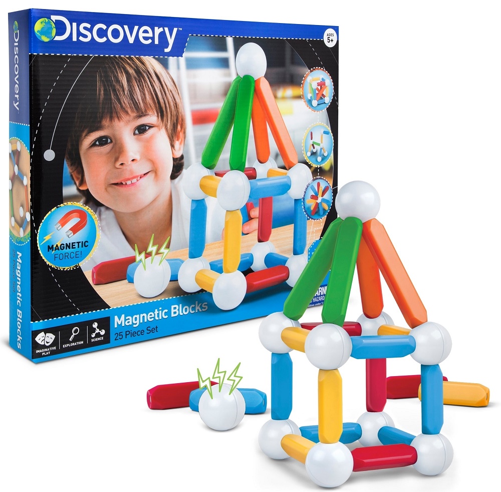 Discovery Kids 101 Pieces Best Magnetic Tiles Set 3D Magnetic Building  Blocks | سكويقلز | Squiggles