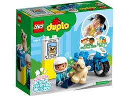 [6379254] LEGO - Police Bike - With a cute animal to take care of and a policeman