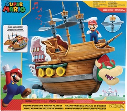 [404294] سوبر ماريو -مجموعة سفينة اللعب بالأصوات + شخصية ماريو