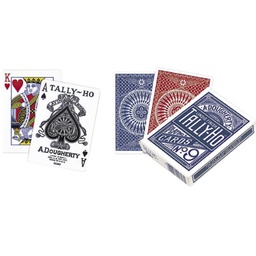 [t11c002] Tally-Ho Circle Playing Cards