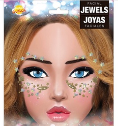 [15831] Silver Star Self-Adhesive Face Jewelry