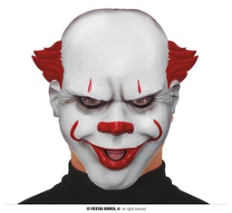 [1158] killer clown mask - halloween