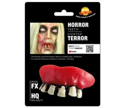 [2176] Halloween zombie dentures for adults