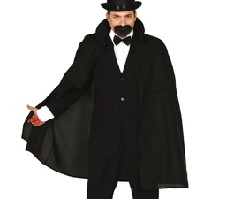 [17324] Capilero men's - black luxury hat - 100 cm