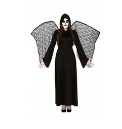 [88759] ملابس تنكرية فستان مجنح الموت-هالووين