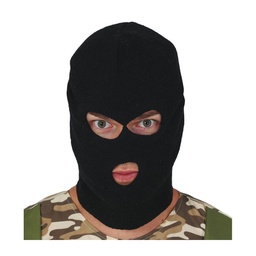 [2993] Black Fabric Balaclava Thief Mask
