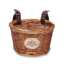 [89907] Kindrefits - Bicycle basket made of natural wicker