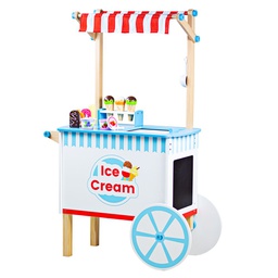 [BJ409] Wooden Ice Cream Cart Toy