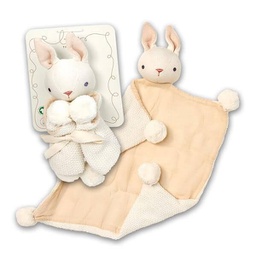 [TB4072] Baby Threads Cream Bunny Comforter