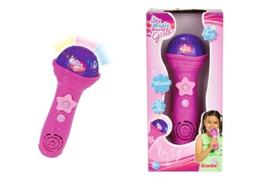 [106831464] Pink microphone for girls with lights and sounds