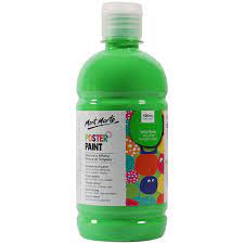 [MPST0005_V05] Mont Marte Kids - Poster Color 500 ml - Yellow Green