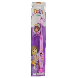 [1064002] Dora toothbrush for kids with cover and base