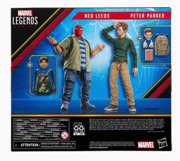 [f34575] Marvel Spider-Man action figure Ned Leeds and Peter Parker 15 cm