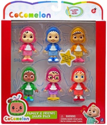 [cmw0046] Cocomelon Family Set of 6 Characters - Shark