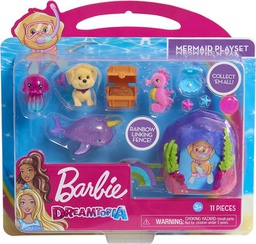 [jp62995] Barbie Mermaid Dreamtopia playset