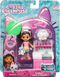 [6066483] Gabby Cat Dollhouse and Cooking Set