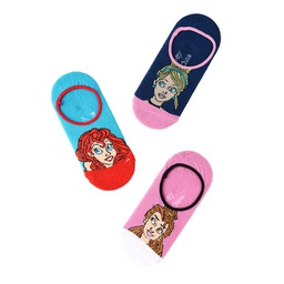 [DIS600131] Disney - Set of 3 - Princess Socks