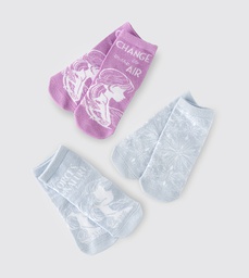 [DIS600137] Girls Crew Socks - Pack of 3