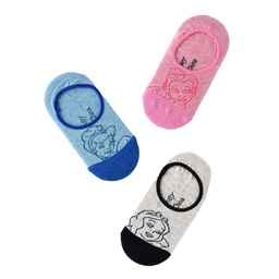[DIS600132] Disney - Set of 3 - Princess Socks