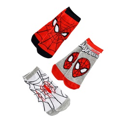[MRVL600067] 3 Piece Set - Spiderman Socks