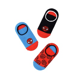 [MRVL600065] Marvel - Set of 3 - Spiderman Socks - Black