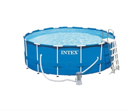 [INT28242] Pool, filter pump, ladder and guard board included