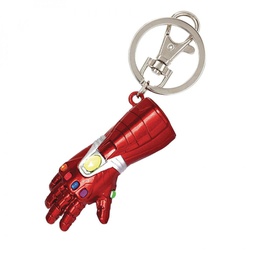 [69116] Pewter Colored Key Ring - Infinity Saga (M) - Iron Man Gauntlet