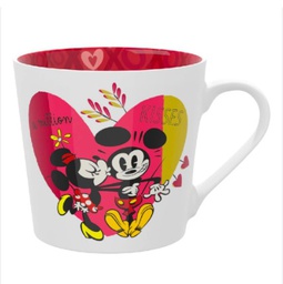 [84266] Disney Mickey and Minnie ceramic cup