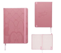 [84279] Pink Disney Minnie Mouse Deluxe Lined Notebook