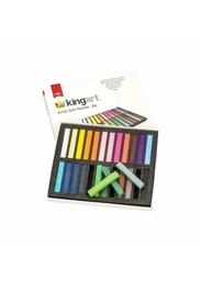 [126] Soft pastel colors 24 colors of King Art