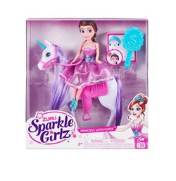 [10057-2023] Zuru princess doll playset with unicorn