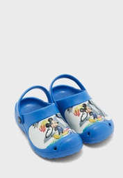 [DIS1267 CLOGS] Disney Mickey Mouse blue sandals