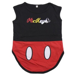 [2800000499] Mickey Single Jersey Dog T-Shirt