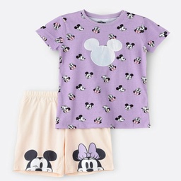 Mickey Senior Girls Short Pyjama Set