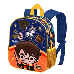 [05889] Harry Potter Crest Small 3D Backpack, Orange