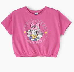 Daisy Duck Girls' Crop T-Shirt