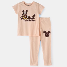 Disney Mickey Mouse pajama set for girls