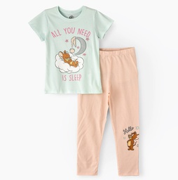 Tom and Jerry pajama set for girls