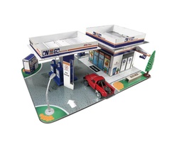[MDC12517] Maisto gas station kit
